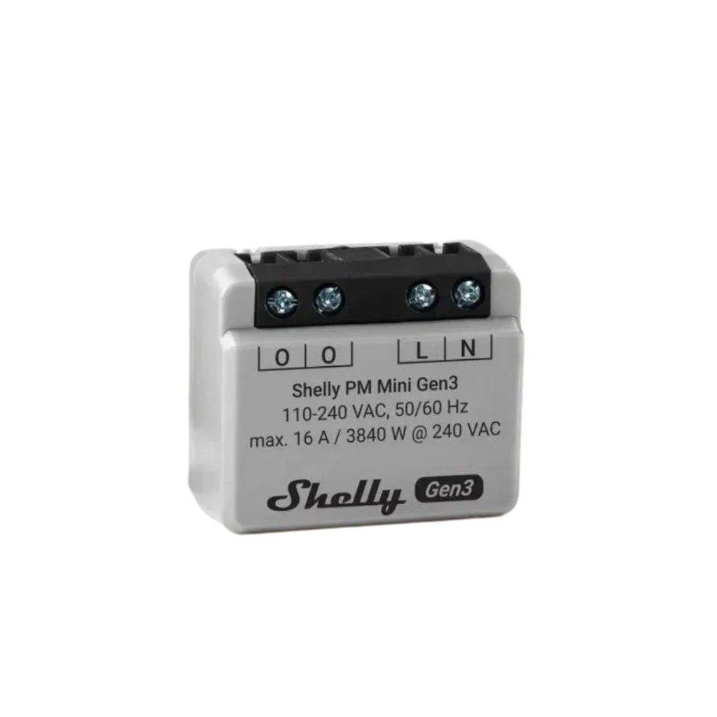 Shelly PM Mini Gen3 Relé Wi-Fi PM Mini