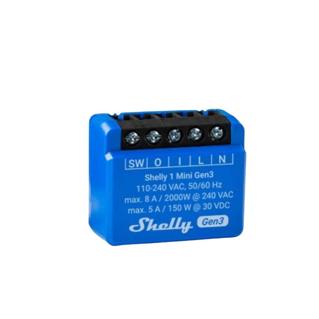 Shelly 1 Mini Gen3 Relé Wi-Fi