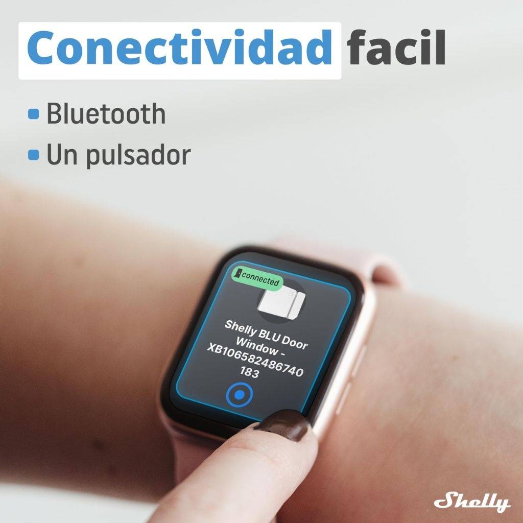 Sensor Shelly para ventanas y puertas Bluetooth