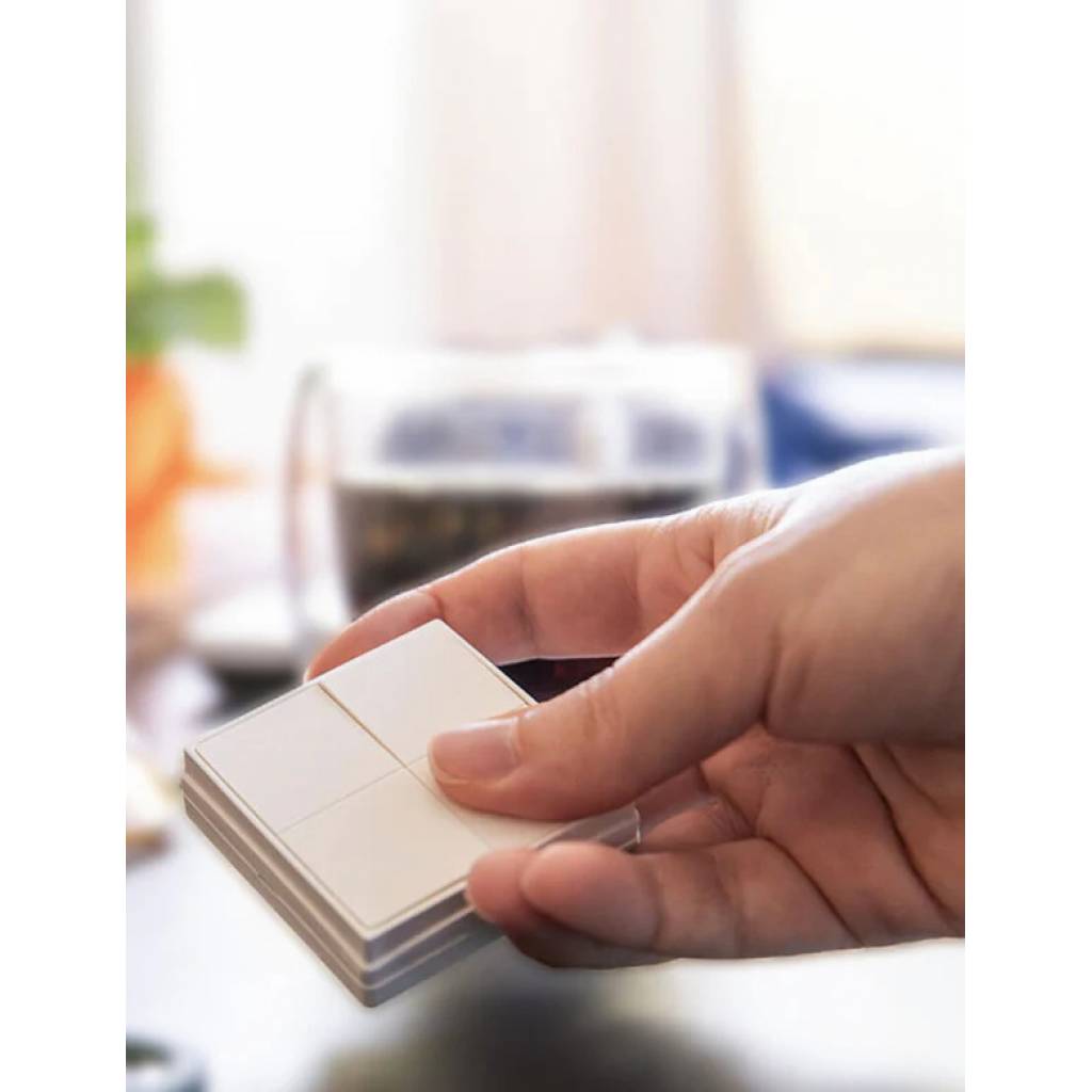 Shelly BLU Wall Switch 4 – Interruptor Inteligente Bluetooth de 4 Canales