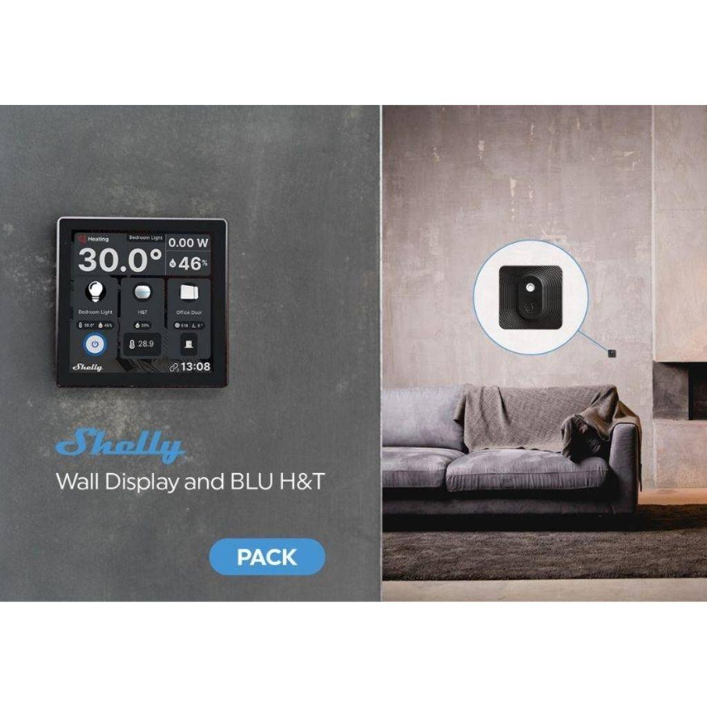 Panel Inteligente de pared Shelly