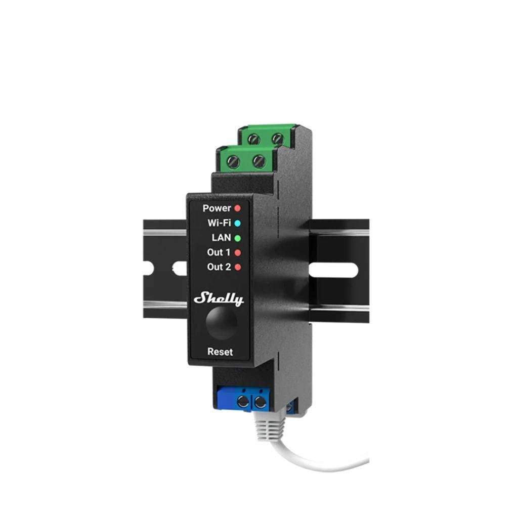 Rele Shelly Pro 2PM Wi-fi DIN Dual