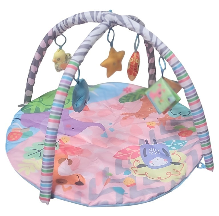 Gimnasio para bebe redondo Tinok Celeste