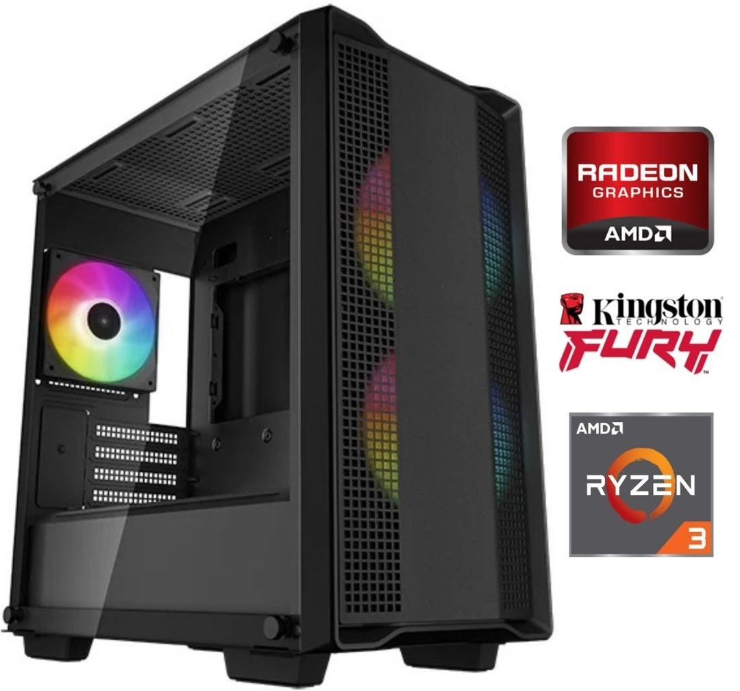 Equipo Gamer Ryzen 3 5300G, 16GB, SSD 480GB, Gráficos Radeon