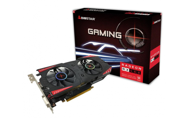 Tarjeta Video Biostar RX560 4GB DDR5