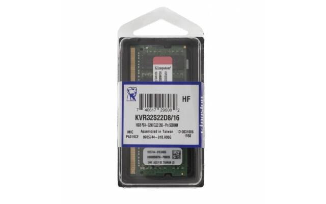 Memoria Kingston DDR4 16GB 3200Mhz sodimm