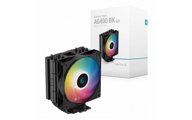 Cooler Deepcool AG400 Blanco ARGB