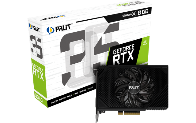 Tarjeta Video Palit RTX 3050 StormX 6GB
