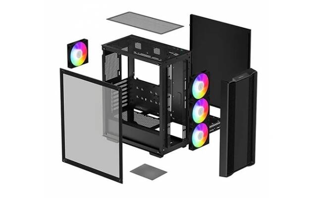 Gabinete Deepcool CC560 V2 ARGB