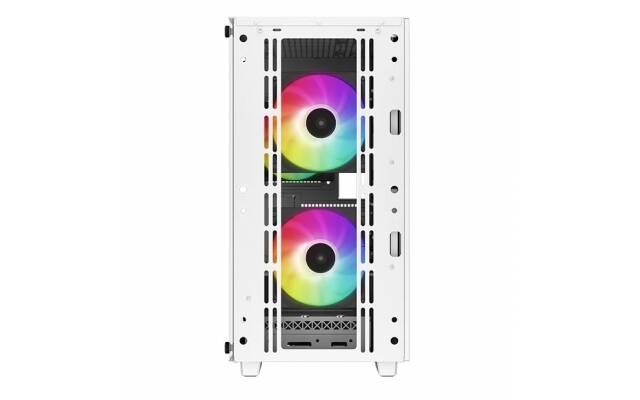 Gabinete Deepcool CC360 ARGB Blanco.