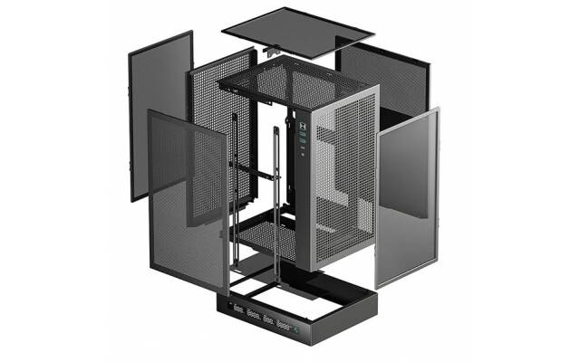 Gabinete Deepcool CH170 Digital Negro