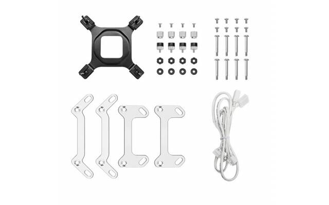 Cooler Liquido Deepcool Mystique 240 ARGB Blanco