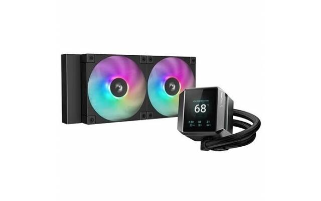 Cooler Liquido Deepcool Mystique 240 ARGB Negro