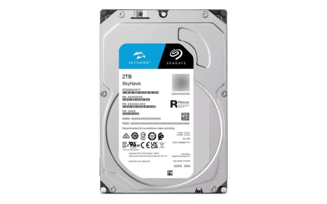Disco Seagate 2TB SkyHawk surveillance