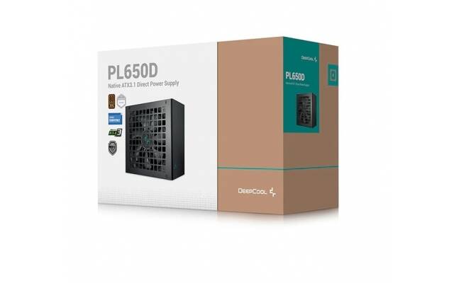 Fuente Deepcool 650W 80 Plus Bronce