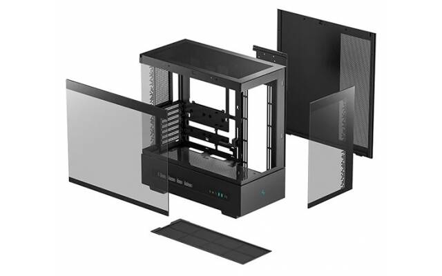 Gabinete DeepCool CH690 Digital Negro