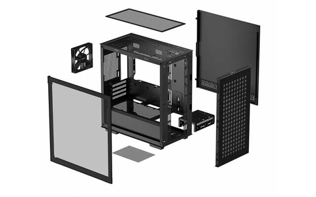 Gabinete DeepCool CH370 Negro