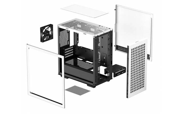 Gabinete DeepCool CH370 Blanco