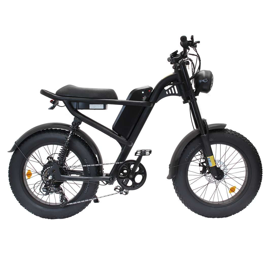 BICICLETA ELECTRICA TIPO MOTO GYROOR 20″ Z8 NEGRA