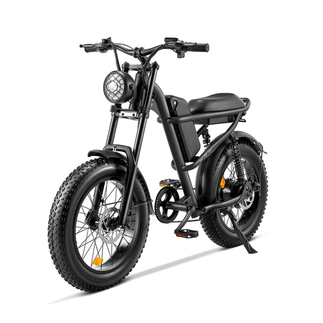 BICICLETA ELECTRICA TIPO MOTO GYROOR 20″ Z8 NEGRA