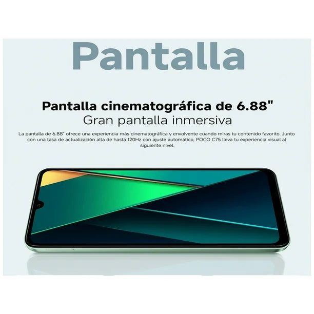 Xiaomi Poco C75 6GB 128GB negro