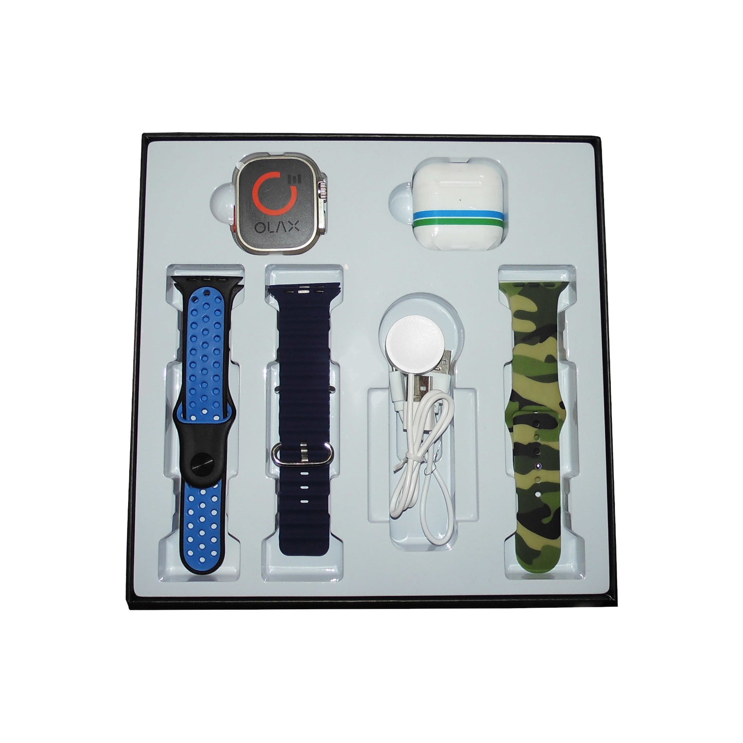 Smartwach Olax 8 Ultra 49mm + Auriculares