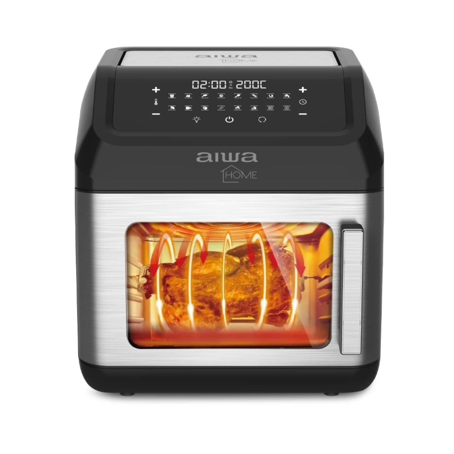 Freidora Sin Aceite Aiwa Aw-ot12 12L 1500w