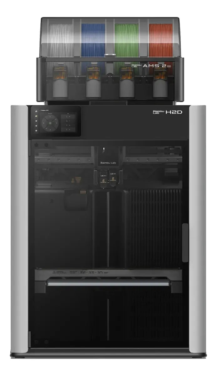 COMBO Impresora 3D Bambu Lab H2D con AMS 2 PRO + modulo Laser de 10W