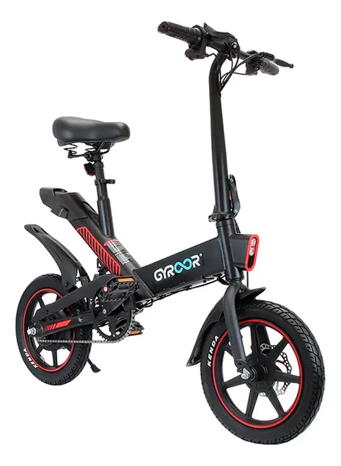BICICLETA ELECTRICA GYROOR 14″ C3-14 NEGRA