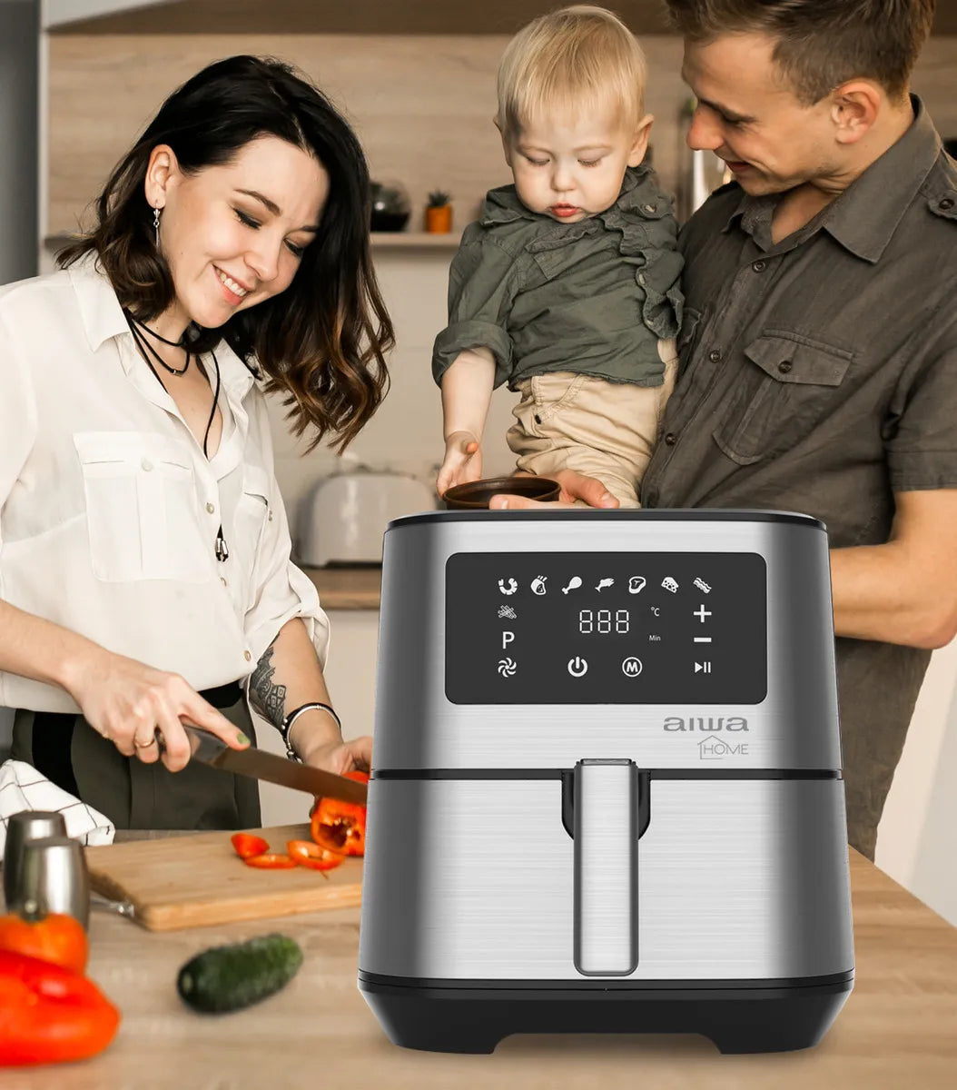 Freidora Sin Aceite Aiwa Awft22 1700w 5,5L