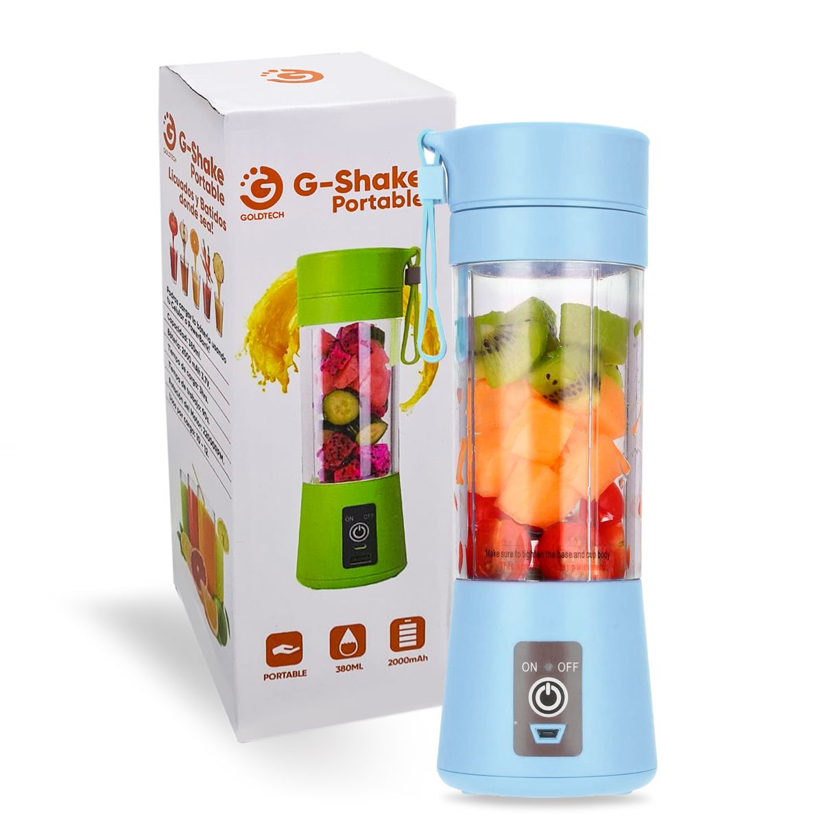 LICUADORA G-SHAKE PORTABLE GOLDTECH