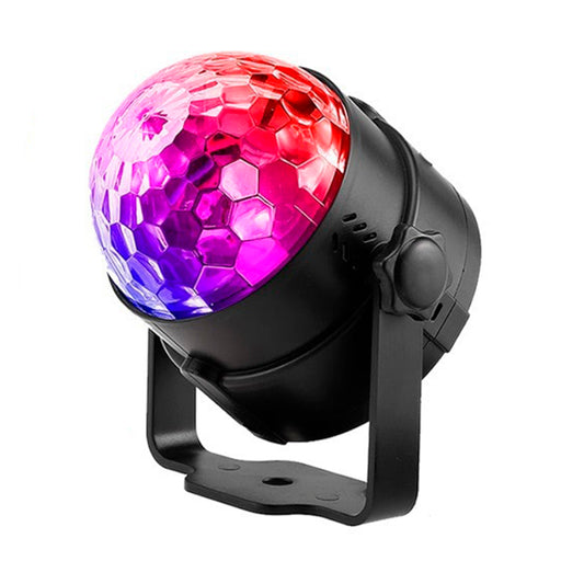 MEDIA BOLA RGB MOVIMIENTO BASE 220V