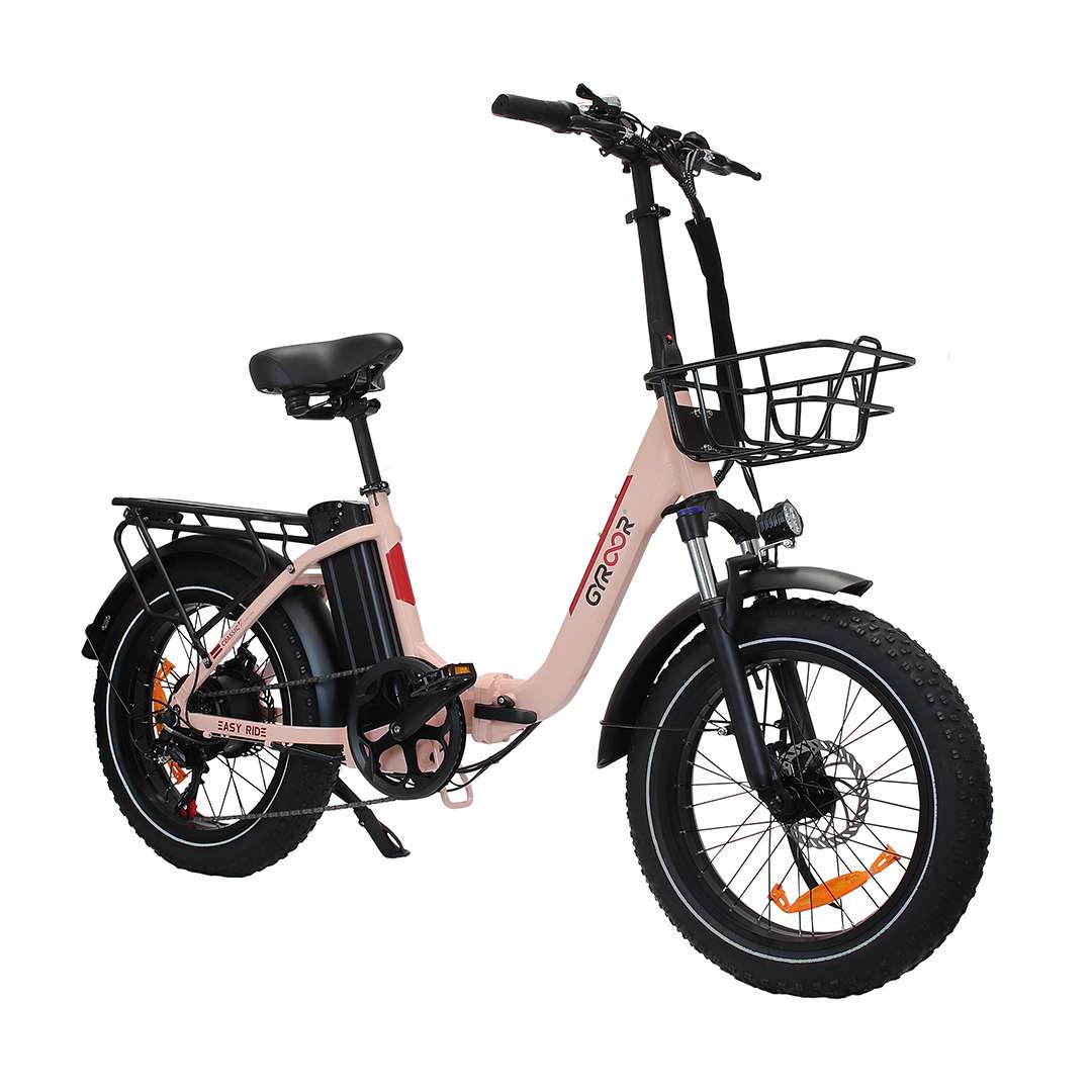 BICICLETA ELECTRICA GYROOR 20″ EB026 PLEG ROSA
