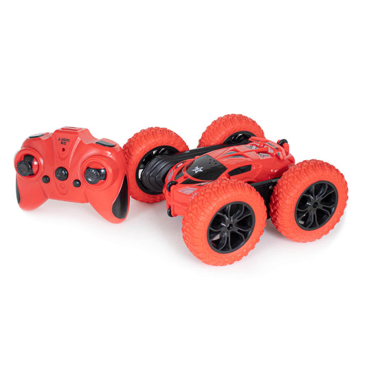 AUTO SPAY STUNT 360° CONTROL REMOTO ROJO