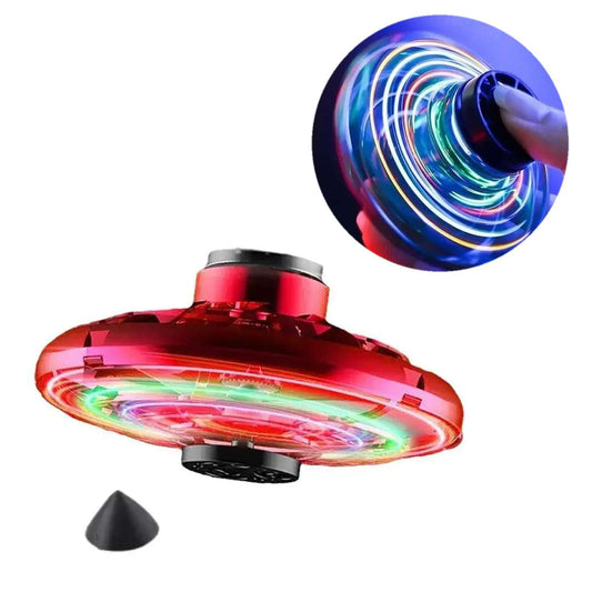 BOLA SPINNER DRONE BOOMERANG ROJO CON LUCES