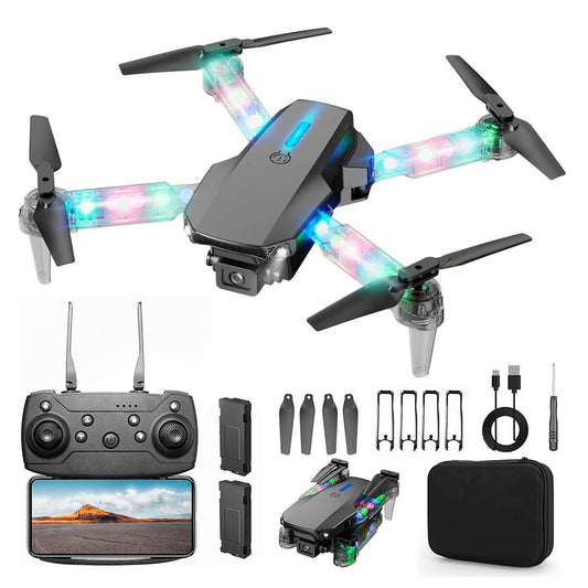 DRONE E88D PRO MAX 4K CON LUZ