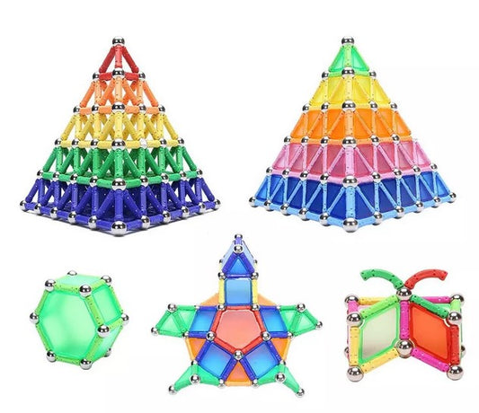 JUEGO 138 PALOS MAGNETICOS CONSTRUCCION