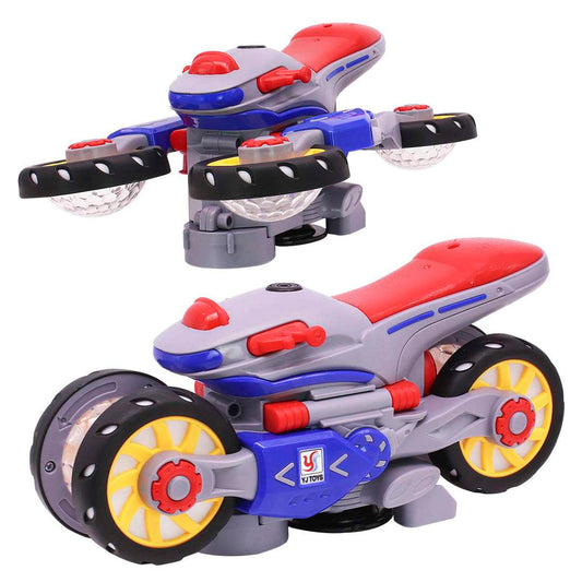 MOTO GIRATORIA CON LUZ Y SONIDO