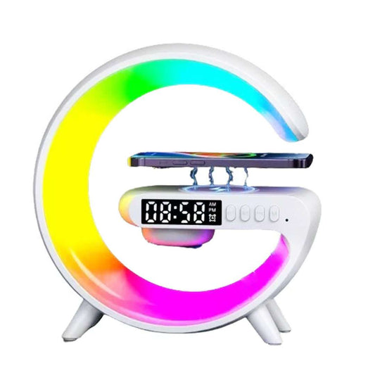 LAMPARA SMART LED G CARGADOR RELOJ RGB
