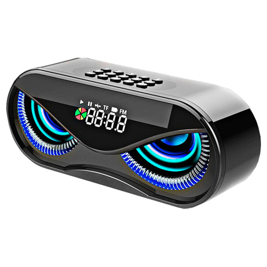 RADIO RELOJ DESPERTADOR BUHO FMSDBT