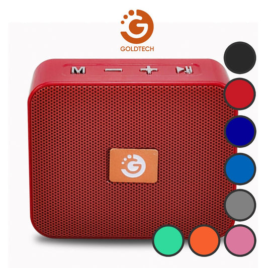 PARLANTE PORTATIL GOLDTECH POCKETBOOM BT/FM/SD