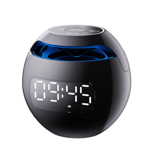 DESPERTADOR PARLANTE KIMISO KMS-K12 REDONDO USB/BT