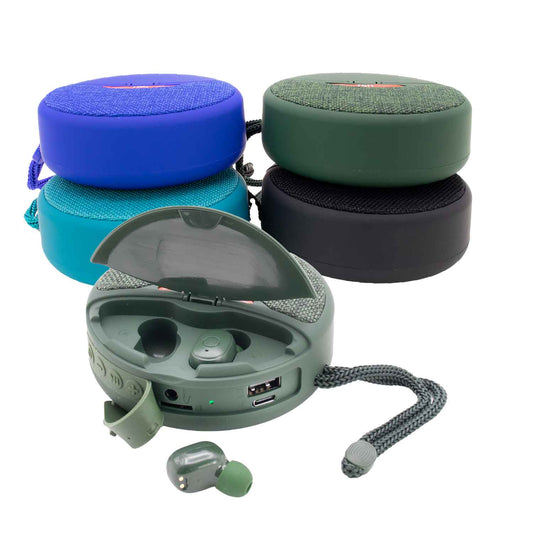 PARLANTE AURICULAR INALAMBRICO BT TWS T&G 2 EN1 TG808