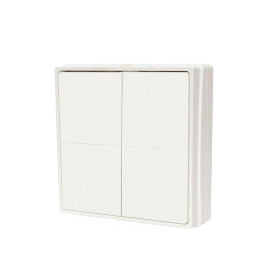 Shelly BLU Wall Switch 4 – Interruptor Inteligente Bluetooth de 4 Canales