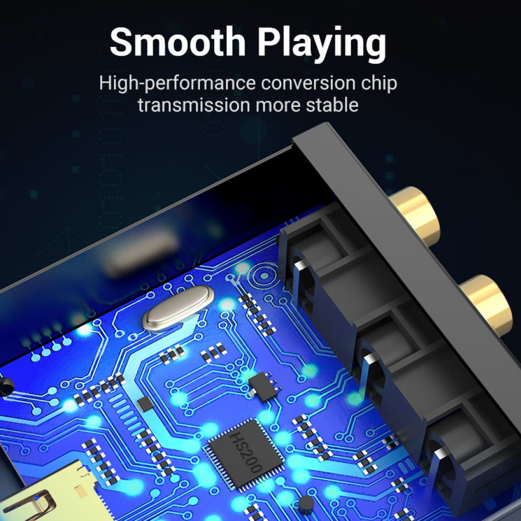 Convertidor HDMI a RCA 3xNTSC/PAL+Mini USB