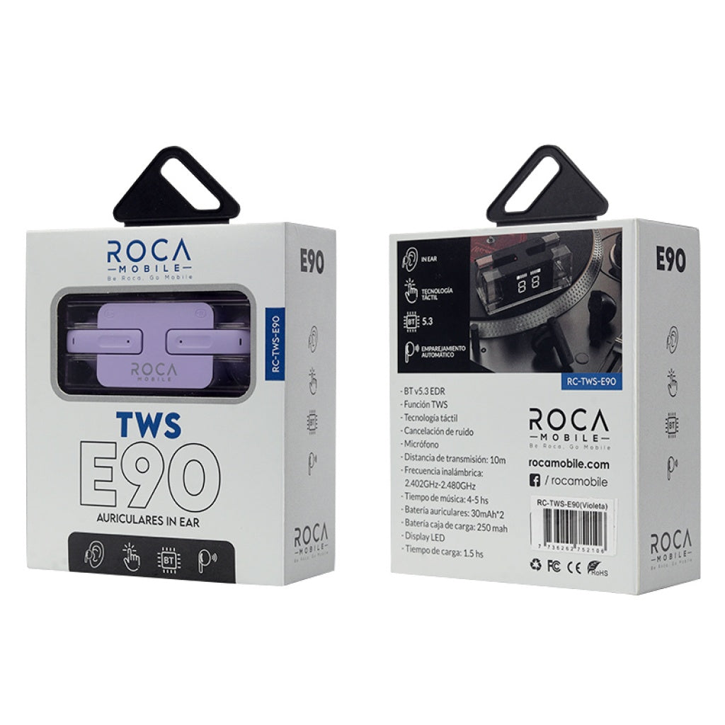 Auricular Bluetooth TWS Roca E90