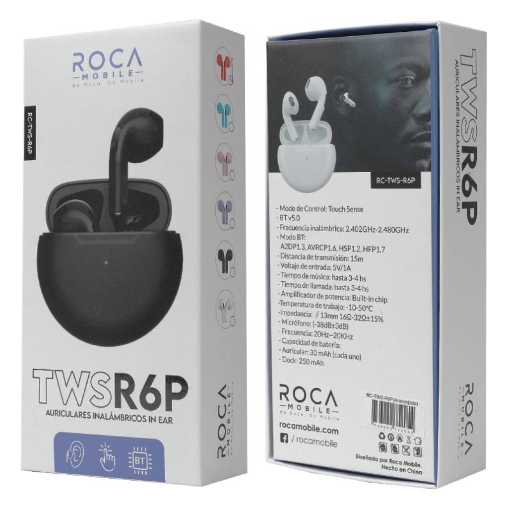 Auricular Bluetooth TWS Roca R6P
