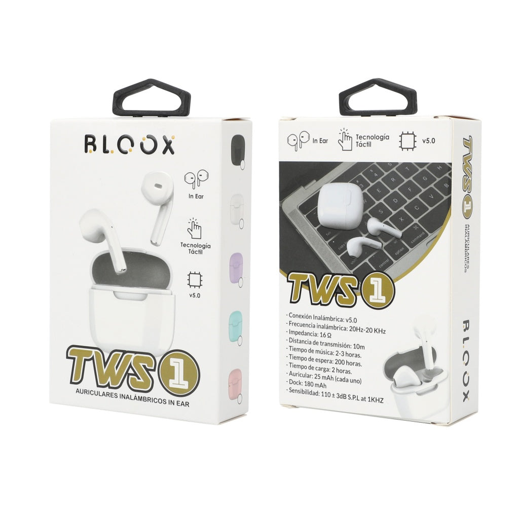 Auricular Bluetooth TWS Bloox TWS_01