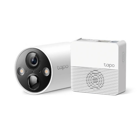 Cámara Seguridad Exterior TAPO C420S1 + Hub c/Batería 2K WiFi TP-LINK