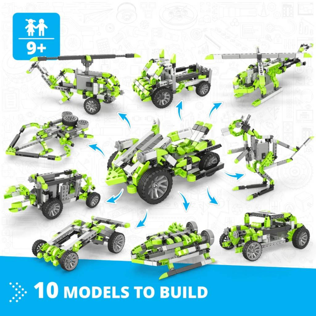 Juego de Armar Inventor Motorized Moto Extrema +10 modelos IN51 ENGINO